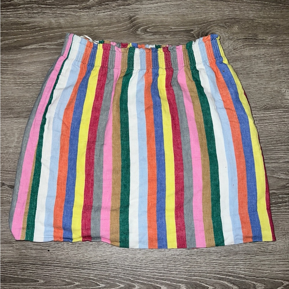 J Crew Colorful Striped Women's Skirt